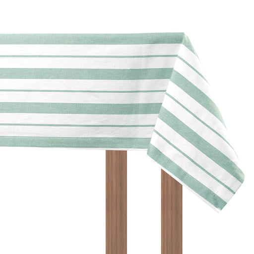 Kitchen Prep French Tablecloth 150X180 Sage