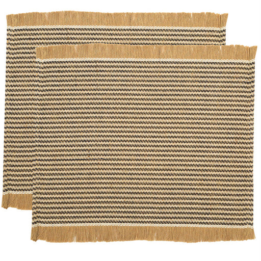 Gifts Ornamental And Figurines Bio Jute Placemat Set Of 2 33X45 Navy