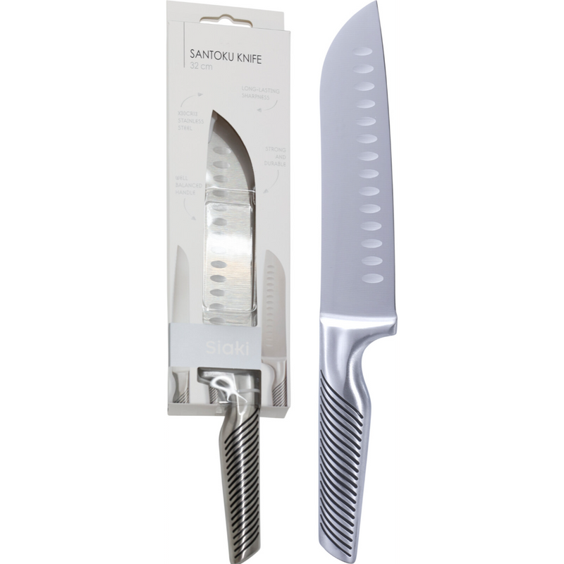 33cm Santoku style kitchen knife