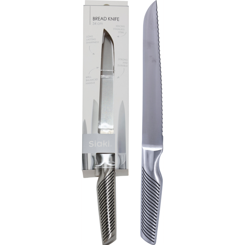 34cm bread knife for slicing loaves