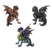Ronis Young Dragon in Defense Pose 13cm Assorted – thumbnail