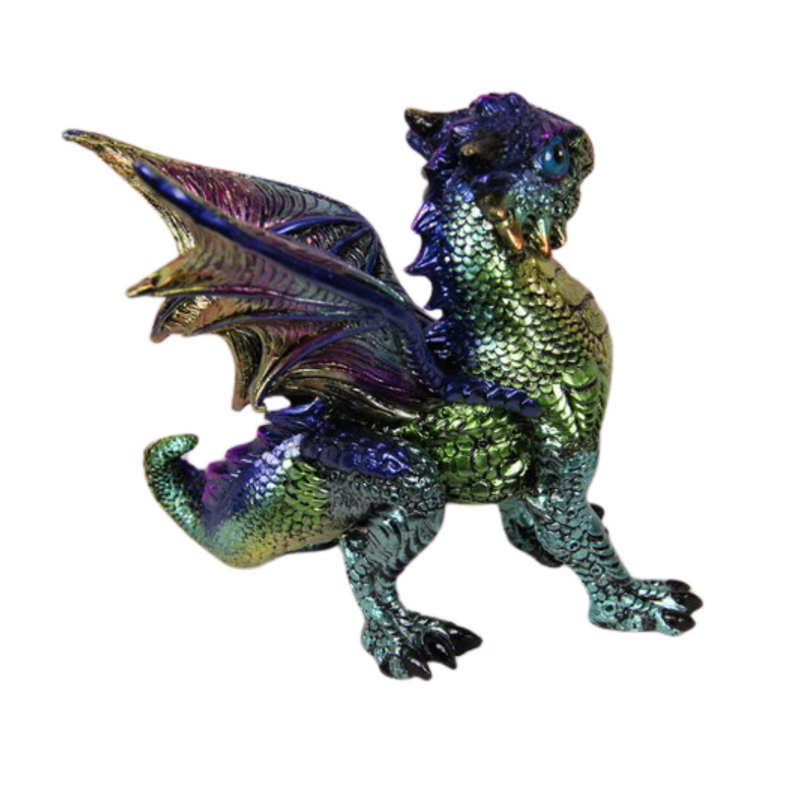 Ronis Young Dragon in Defense Pose 13cm Assorted