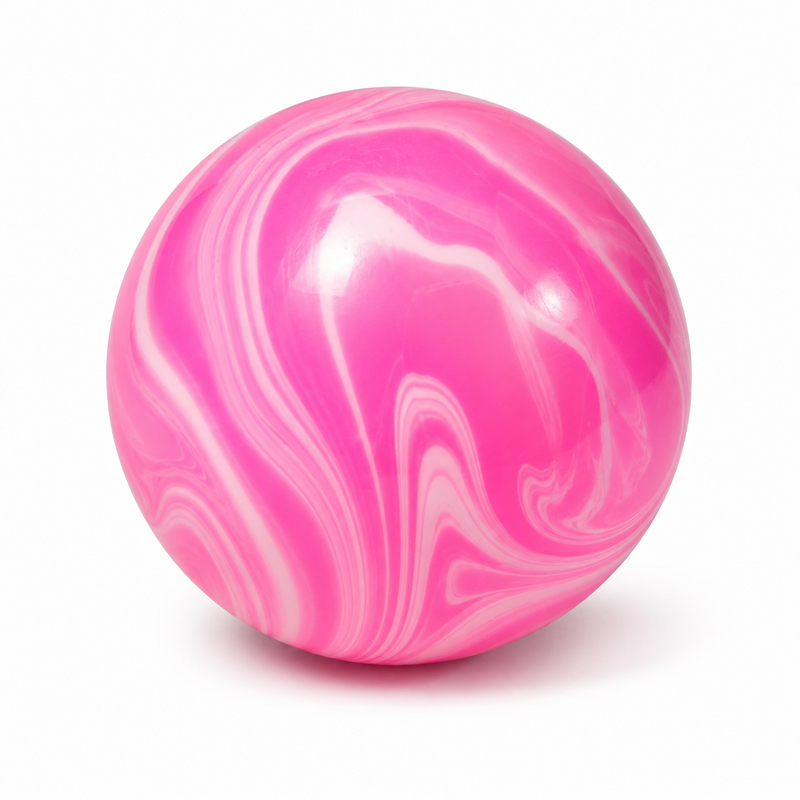 Fine Cube Round Ball Swirl Mixed Colour Display Box 6cm image 2