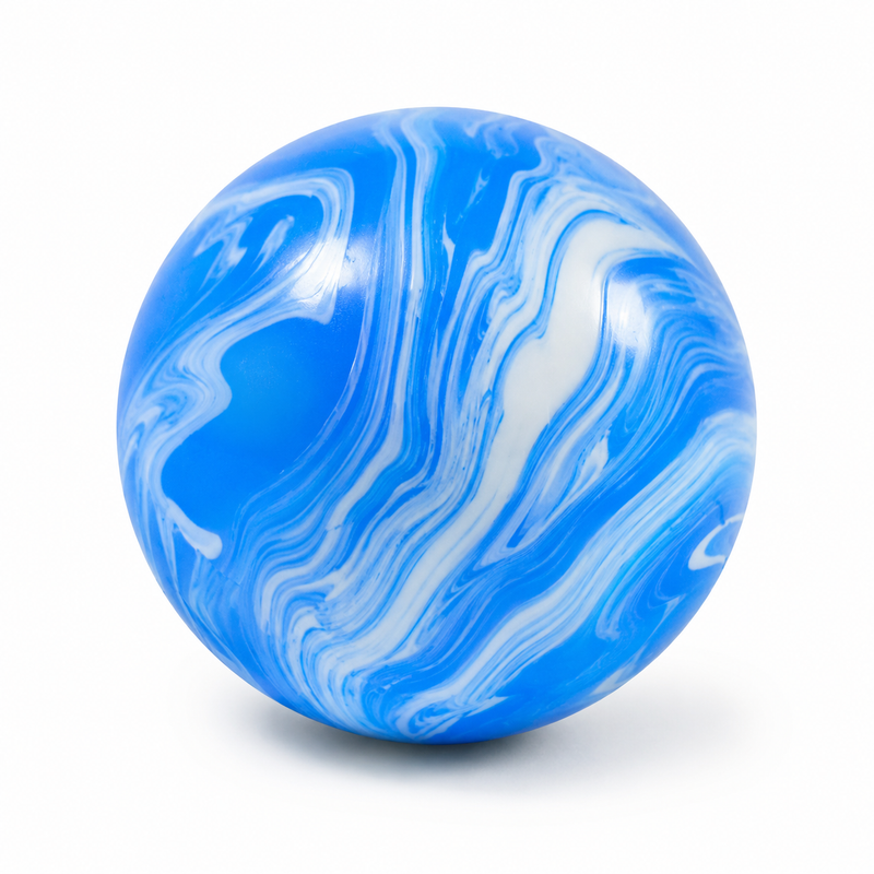 Fine Cube Round Ball Swirl Mixed Colour Display Box 6cm image 4