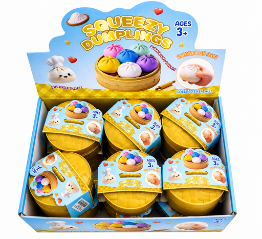 Sqeezy Dumplings. Squishy Toys