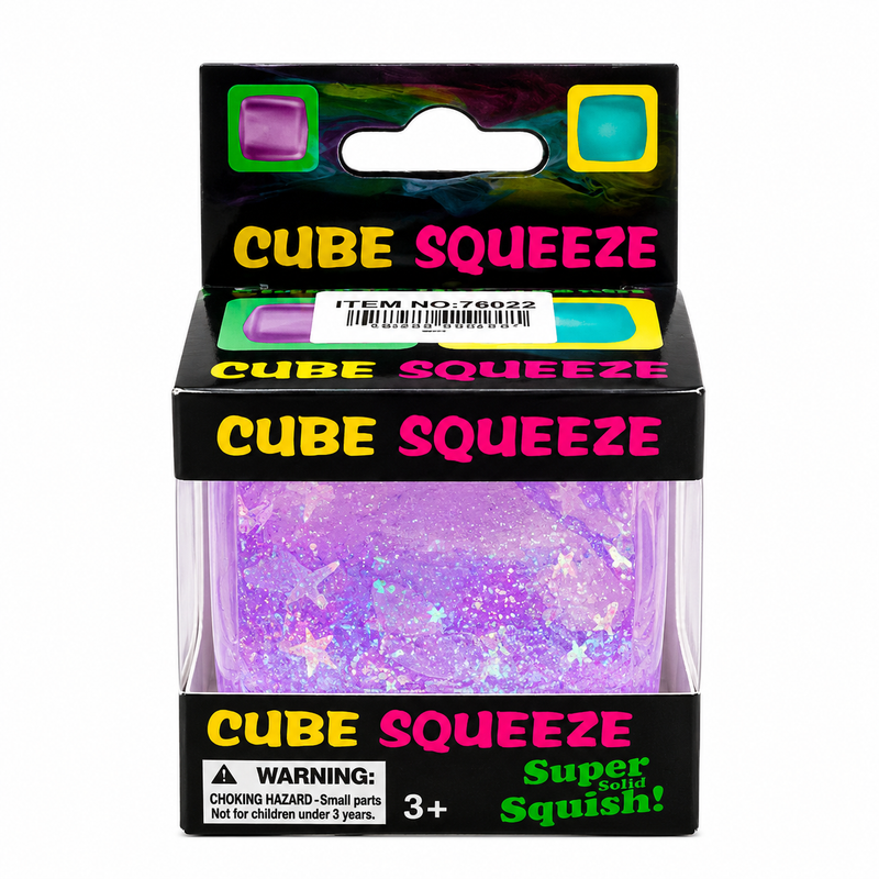 Fine Cube Snow Mixed Colour Display Box 5x5cm image 3