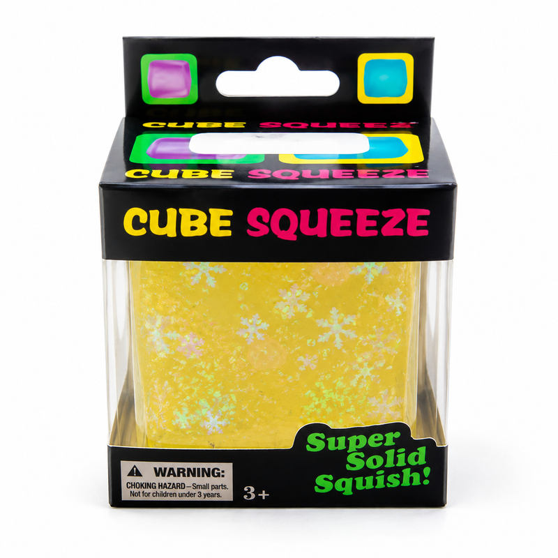 Fine Cube Glitter & Glow Mixed Colour Display Box 5x5cm image 5
