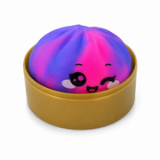 Squish Bun Glitter & Glow With Emoji In Steamer Basket Mixed Colour Displaybox 9cm image 4 – thumbnail