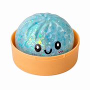 Squish Bun Crystal Gel With Emoji In Steamer Basket Mixed Colour Displaybox 9cm image 4 – thumbnail