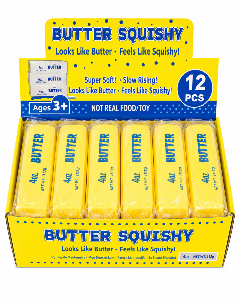 Premium Butter Squish 4.5*4.5*15cm