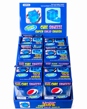 Display of Super Cube Squeeze toys with Pepsi branding on a white background – thumbnail