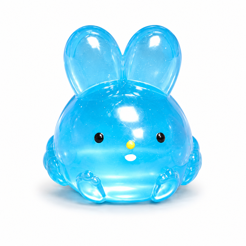 Fine Cube Bunny Mixed Colour 8cm