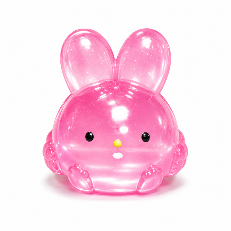 Fine Cube Bunny Mixed Colour 8cm