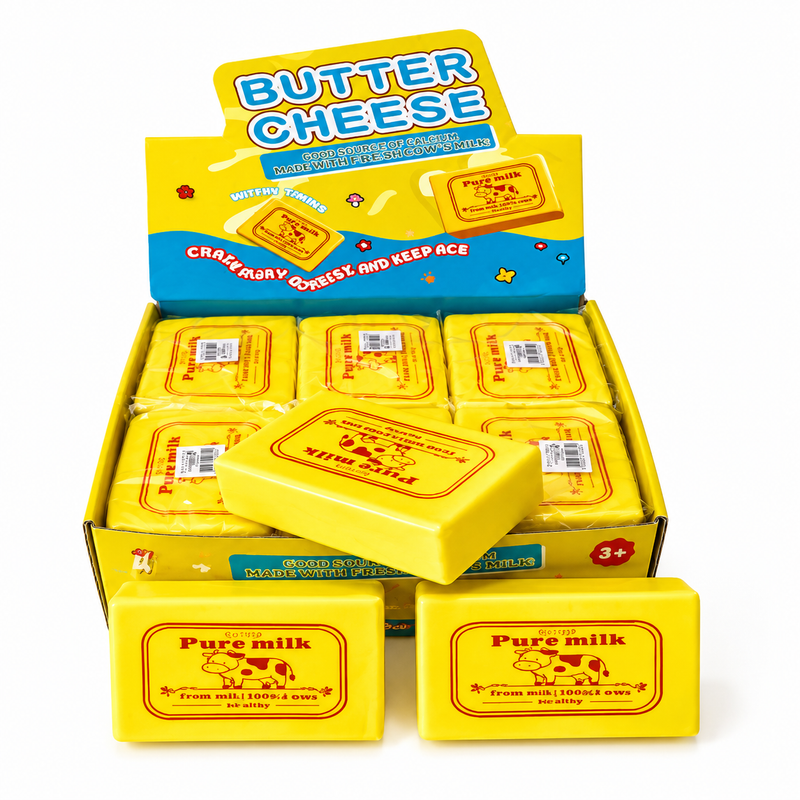 Butter squishy stress relief toy 11x7.5cm