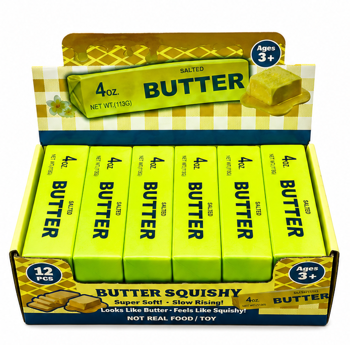Butter Squish Green 4x4x14cm
