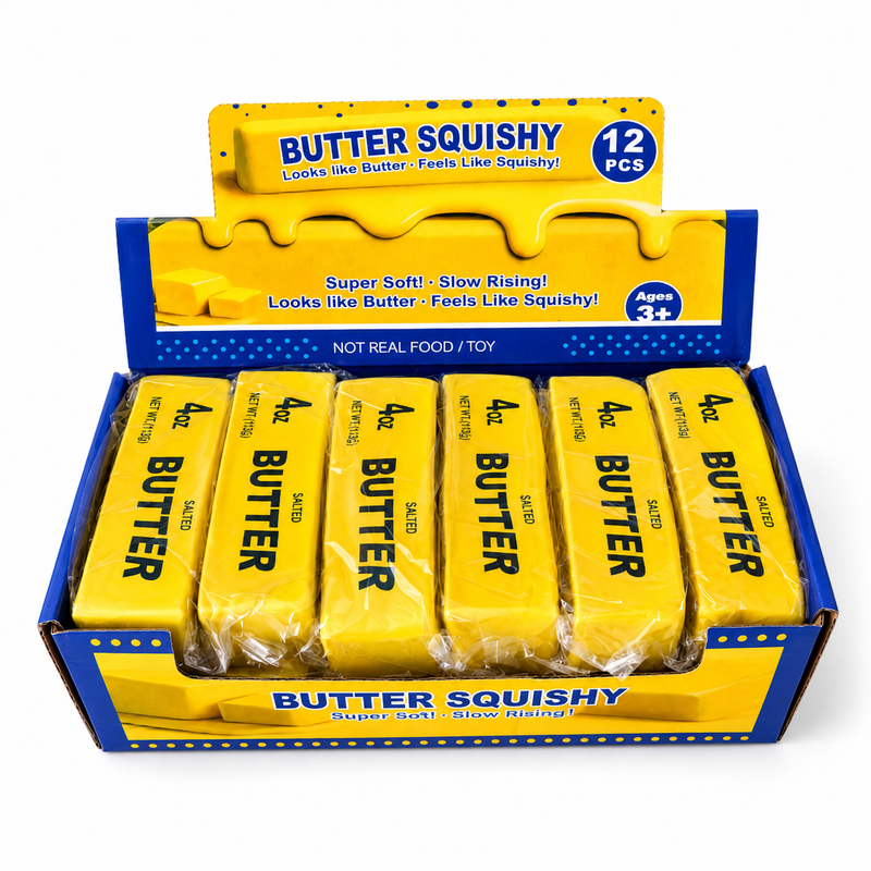 Butter Squish Gold 4x4x14cm