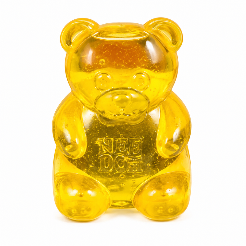 Mixed-colour ice cube bear sensory toy, 8.5 cm