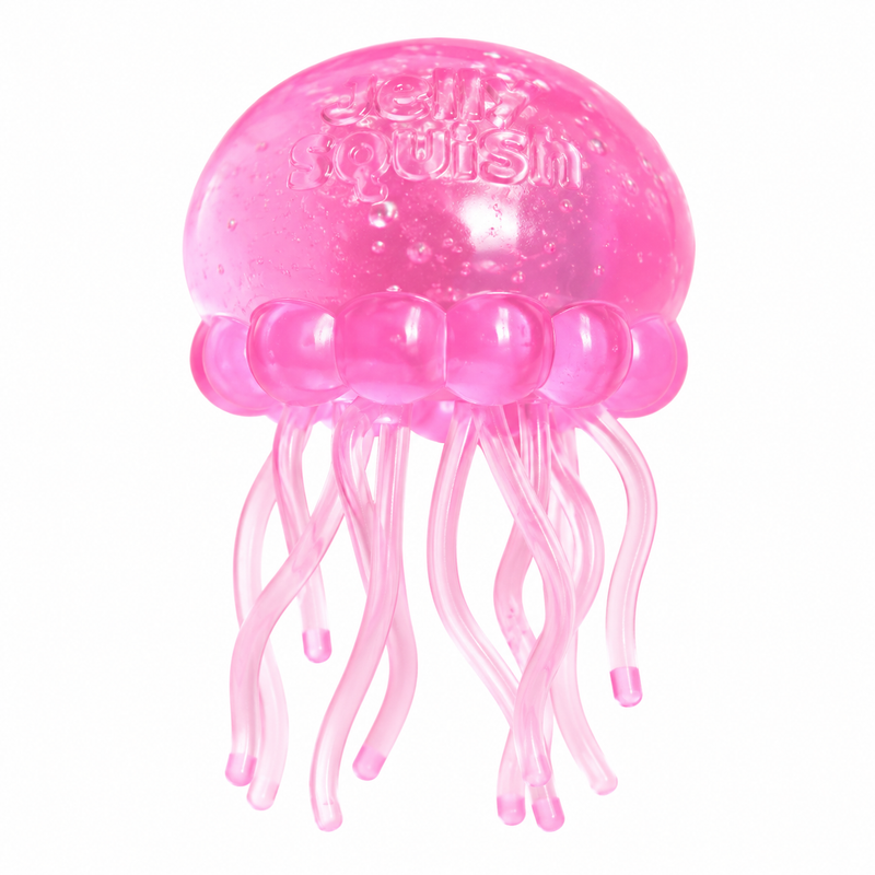 Mixed-colour jellyfish sensory squishy, 8.5 cm