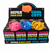 Cat-shaped ice cube squish in mixed colours, 9 cm – thumbnail