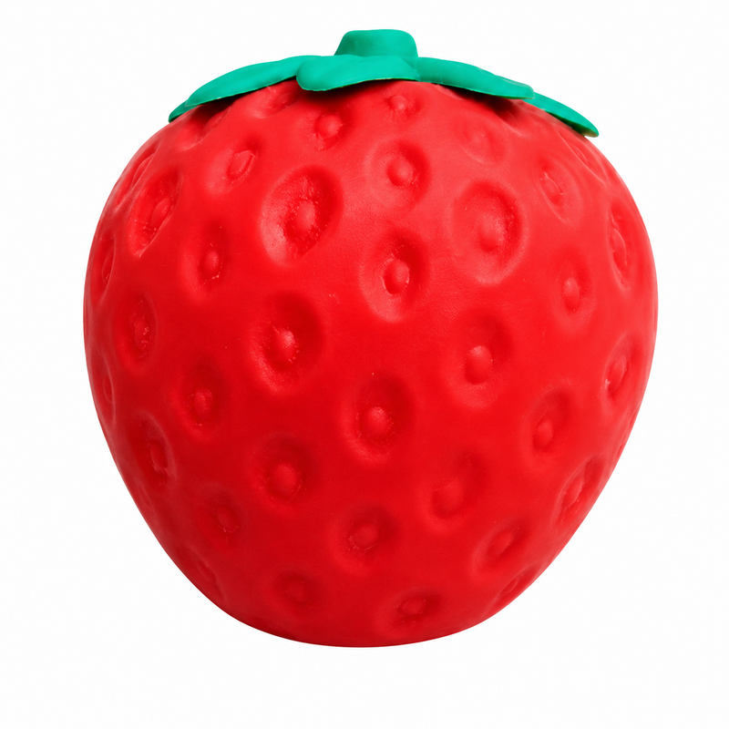 Giant Strewberry Squish PVC Gift Box 13cm