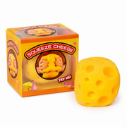 Giant cheese cube squishy toy 13cm – thumbnail