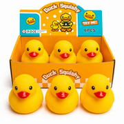 Giant yellow duck squishy toy 15cm – thumbnail