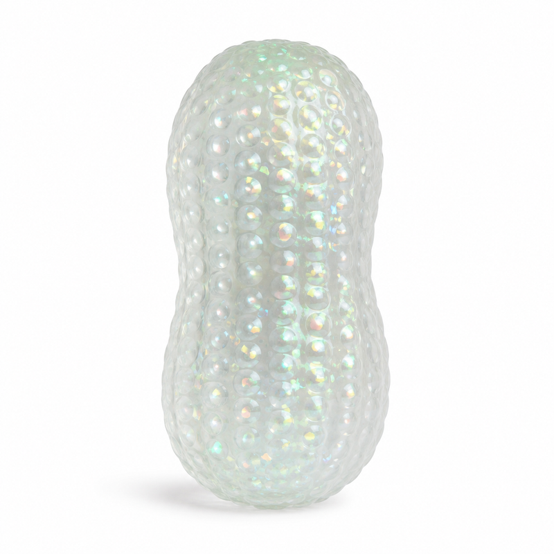 Hard Maltose Peanut Squishy 8.5cm Steam Bun image 3