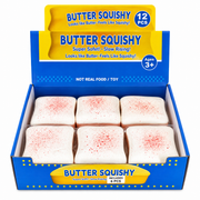 White toast bread squishy toy 10x10cm – thumbnail