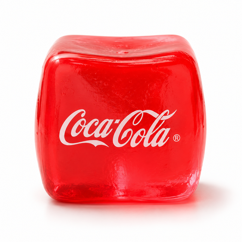 Coca Cola Squishy Needoh Ice Cube 6x6cm image 2