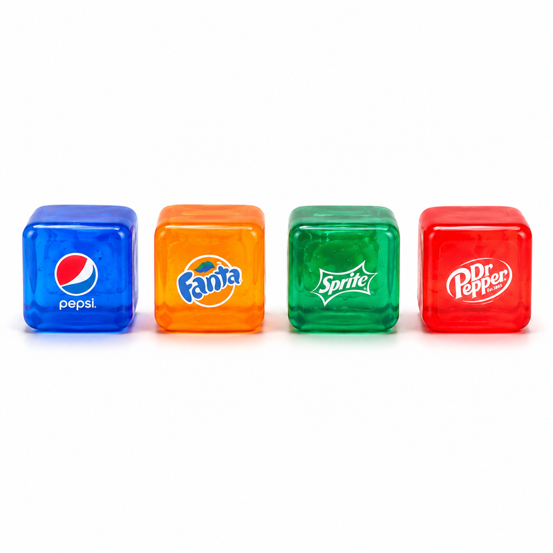 Needoh Ice Cube 4pk Sprite Dr Pepper Fanta Pepsi inDisplay Box image 2