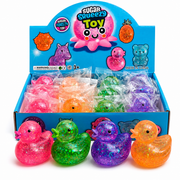 Duck shaped squishy sensory toy 11.5cm – thumbnail