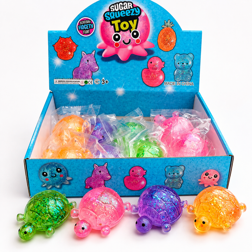 Turtle shaped squishy sensory toy 12cm