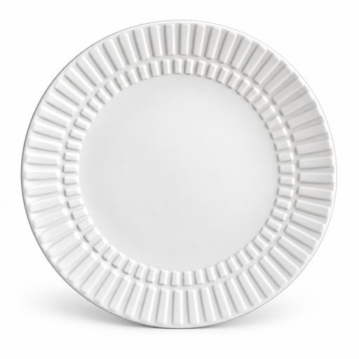 8 inch embossed stoneware side plate