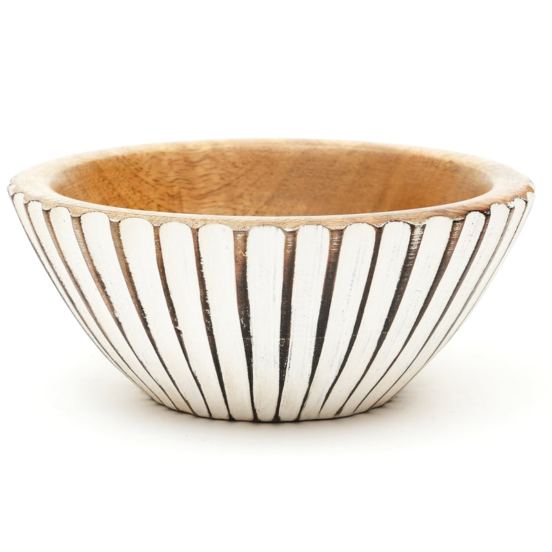 Small Art Deco wooden bowl