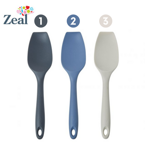 Ronis Zeal Cosy Mini Silicone Spatula Spoon 20x4x2cm 3 Asstd
