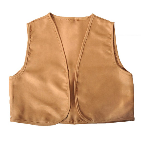 Adult Colonial Vest Light Brown