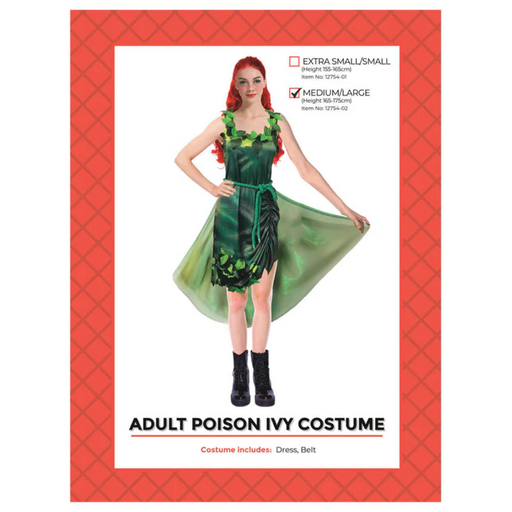 Adult Poison Ivy Costume M/L