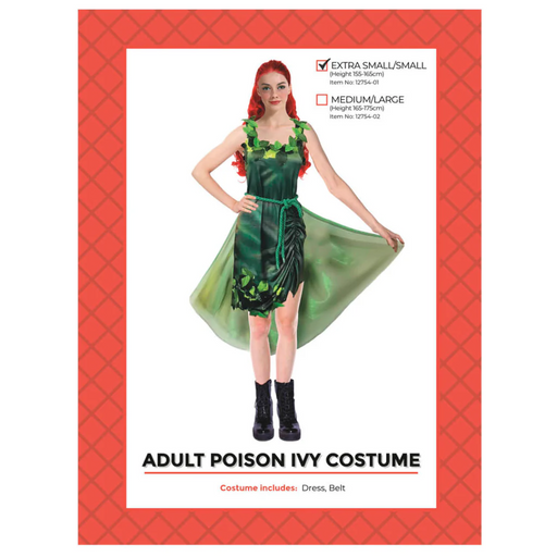 Adult Poison Ivy Costume XS/S