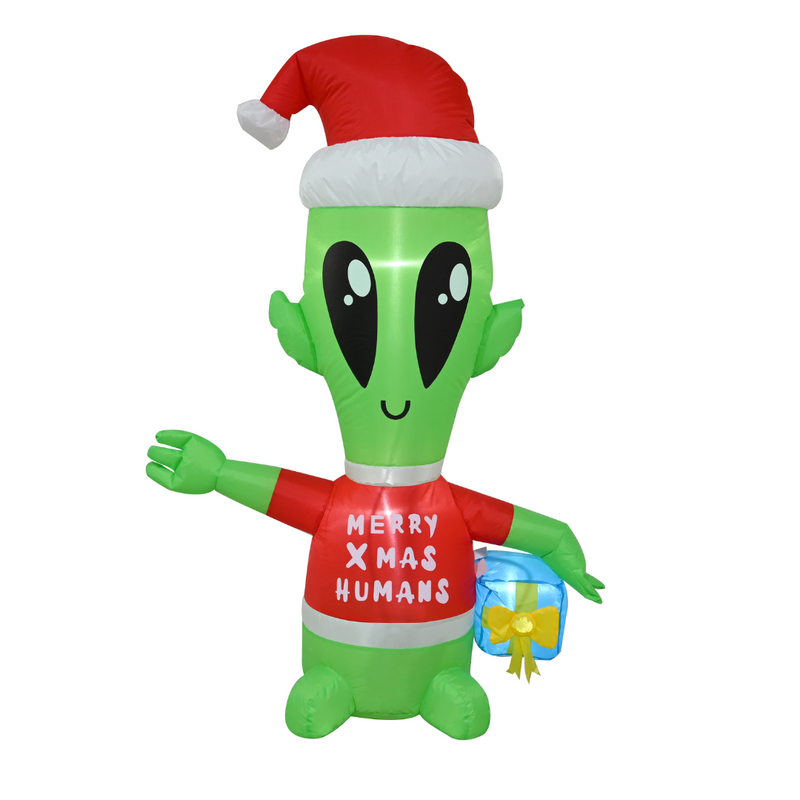 Airpower Alien with Present 130cm