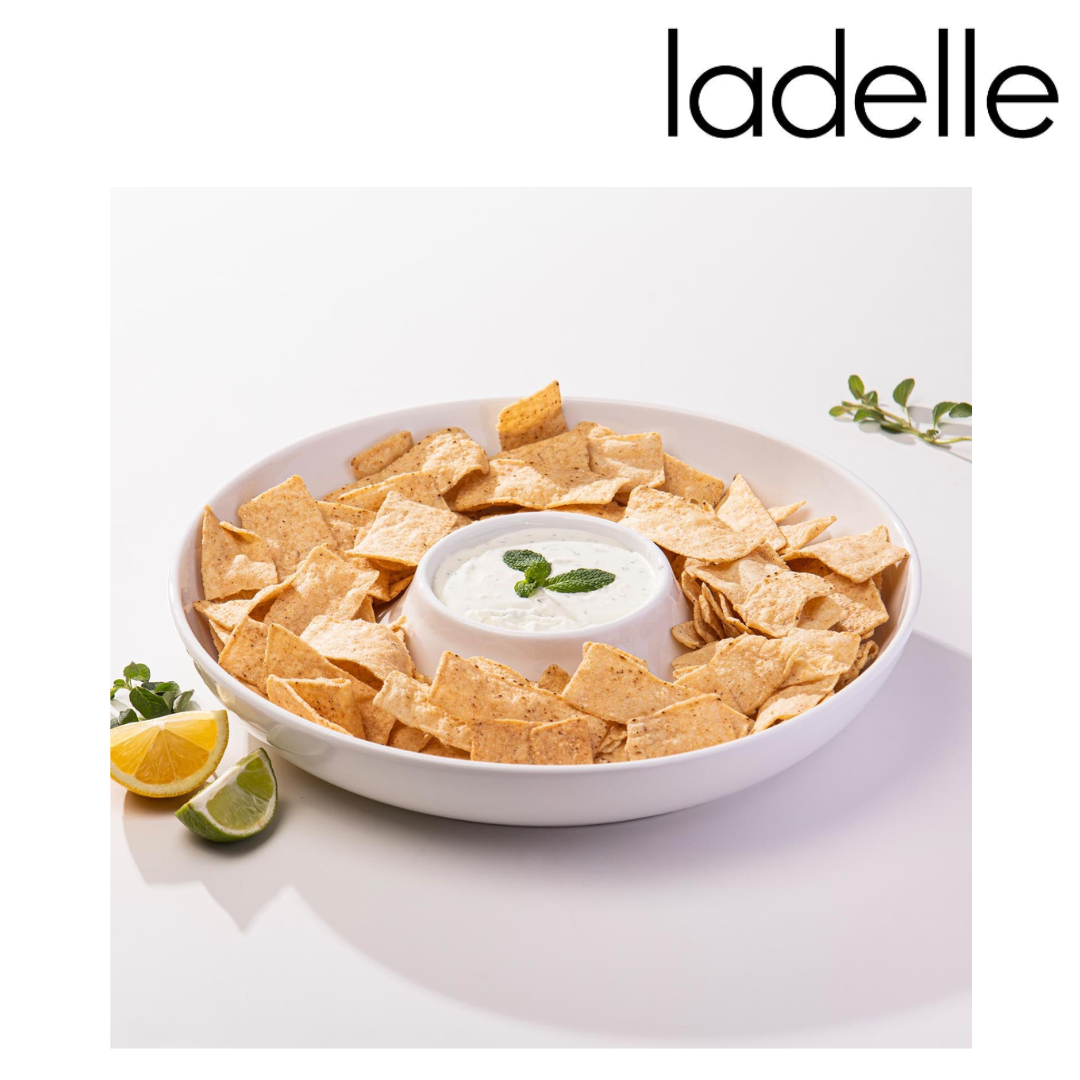 Dip Roni Alto Serve & Share Double Layer Chip & Dip Bowl — Ronis