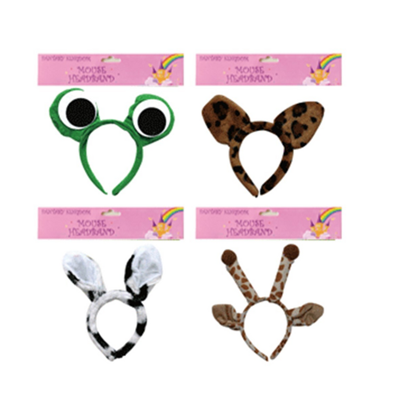 ASST. ANIMAL HEADBAND