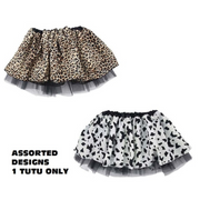 Animal Print Tutu 30Cm 2 Assorted