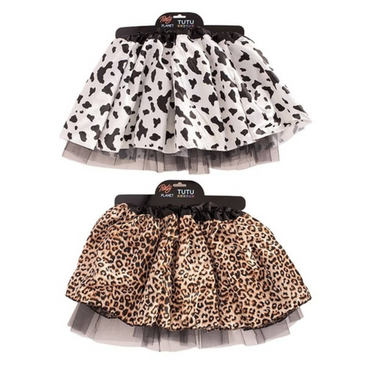 Animal Print Tutu 30Cm 2 Assorted