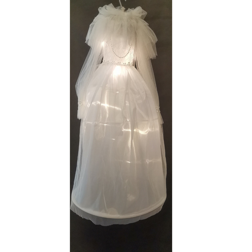 Animated Hanging Bride Dress Battery Operated 1.1M