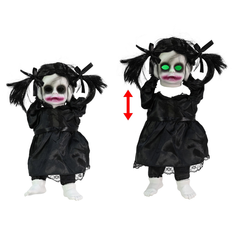 Animated Possessed Doll Battery Operated 27Cm