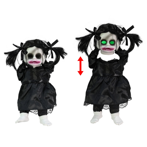 Animated Possessed Doll Battery Operated 27Cm