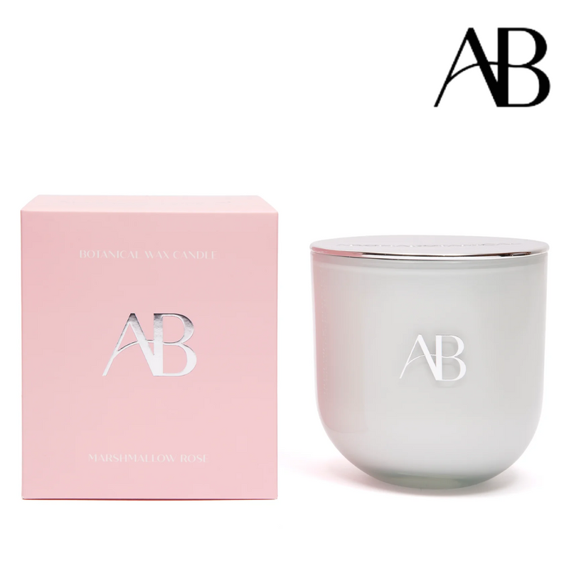 Aromabotanical Candle Jar 680g - Marshmallow Rose