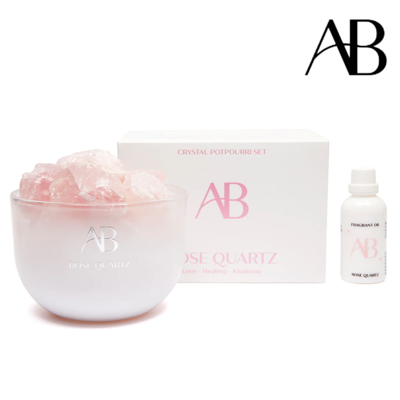 Aromabotanical Crystal Potpourri - Rose Quartz