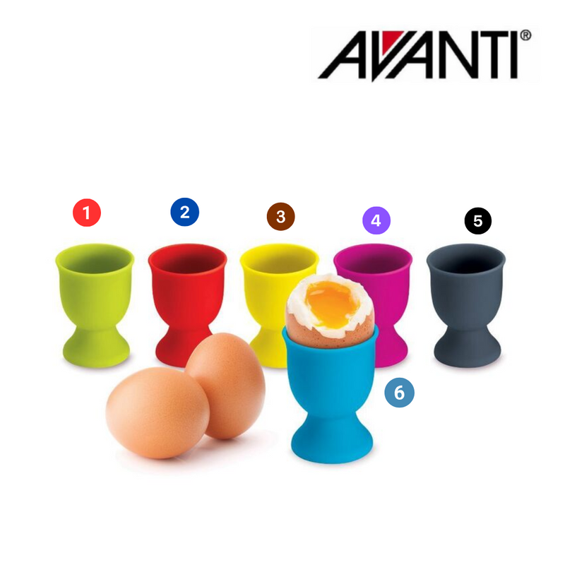 Avanti Silicone Egg Cups Assorted in Tub