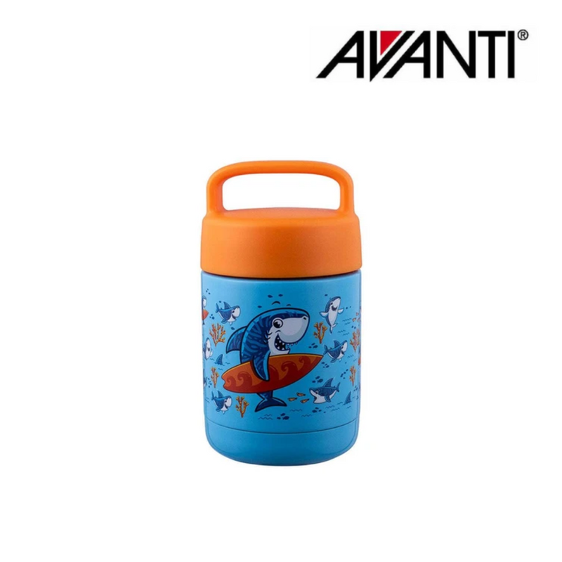 Avanti Yumyum Kids Insulated Food Jar 375ml Surf Shark
